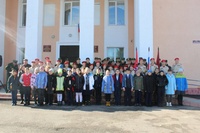 В торжественной обстановке 50 ребят Выгоничского района принесли клятву Юнармейскому братству и пополнили ряды Юнармейцев.